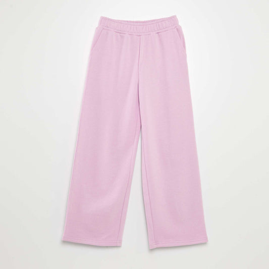 Pantalón de chándal wide leg PURPURA