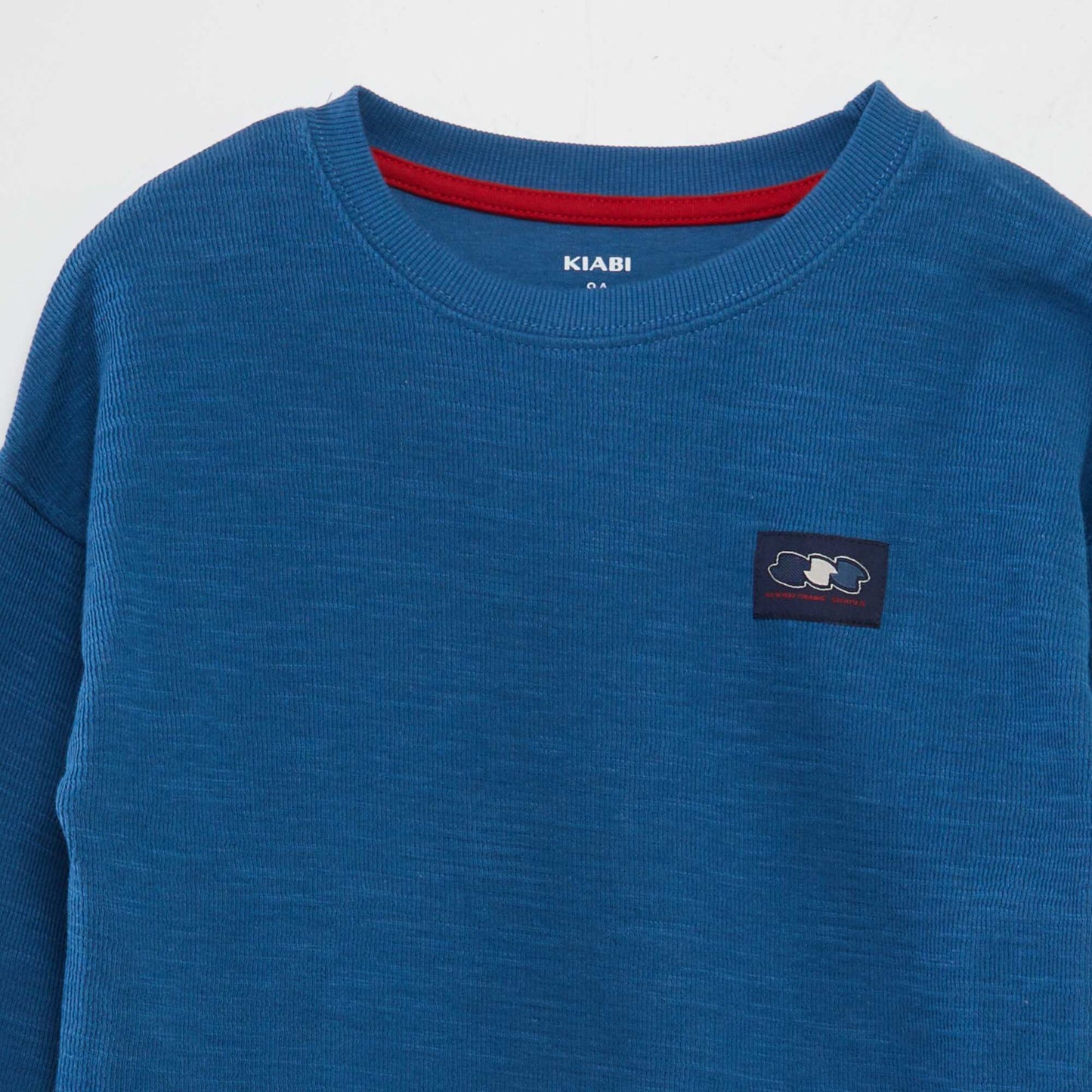 Camiseta tipo buzo AZUL