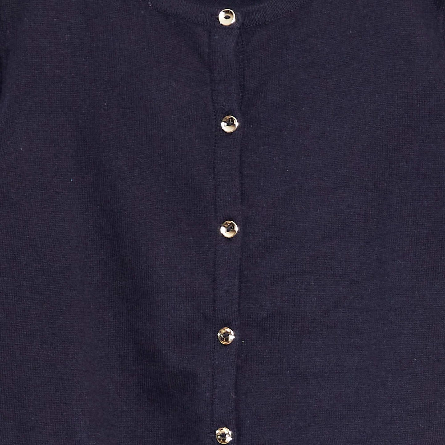 Chaqueta de punto lisa AZUL