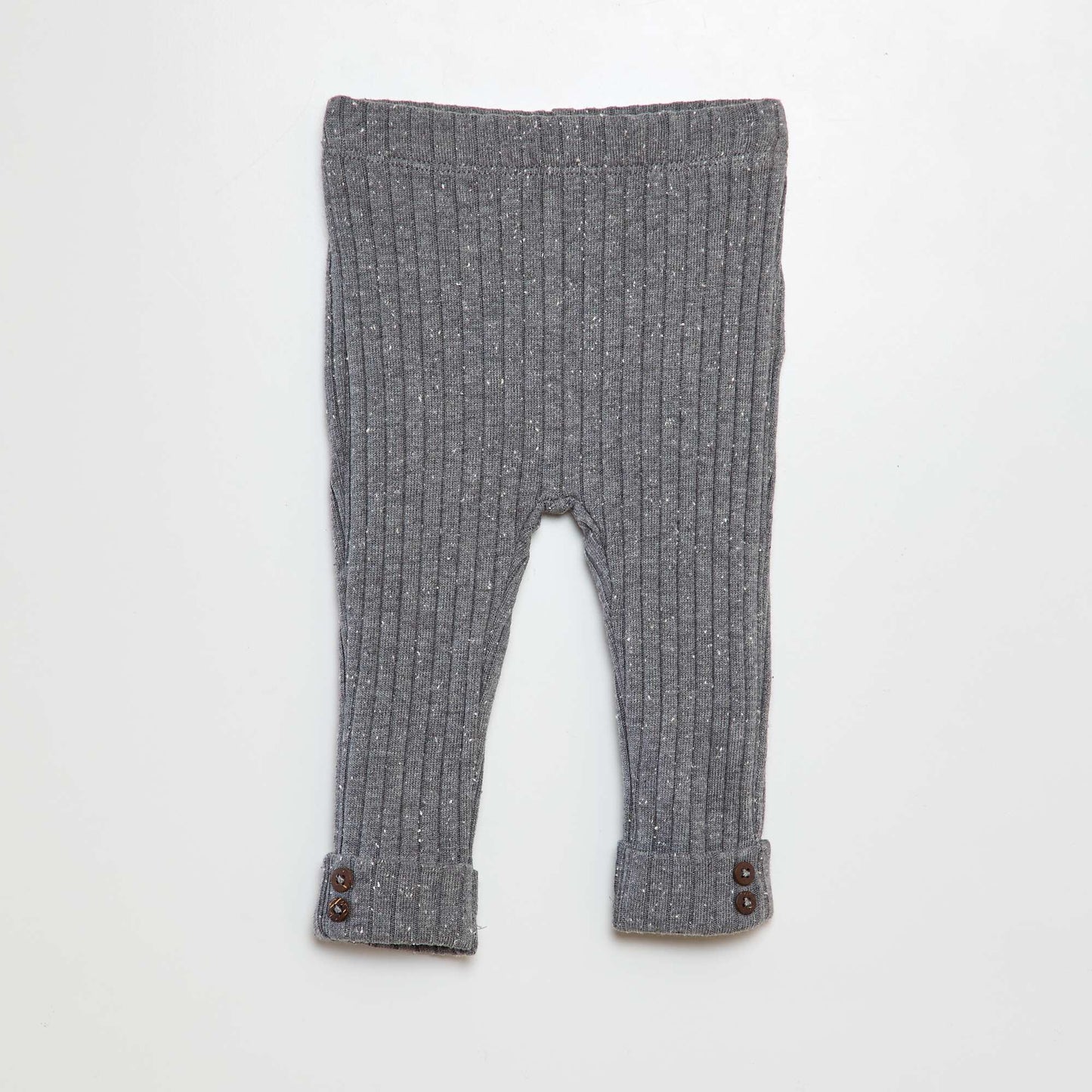 Legging de canalé GRIS