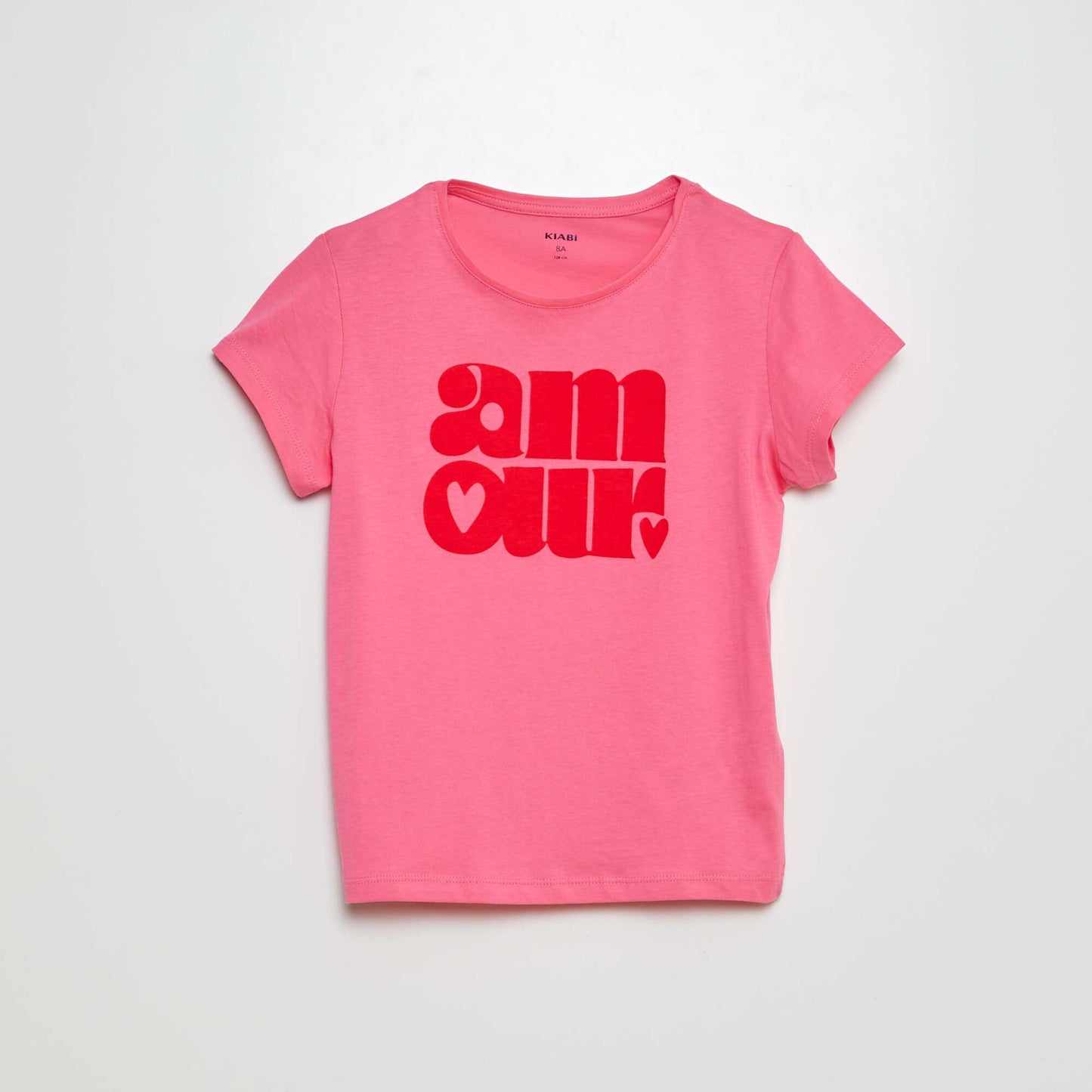Camiseta de punto estampada ROSA