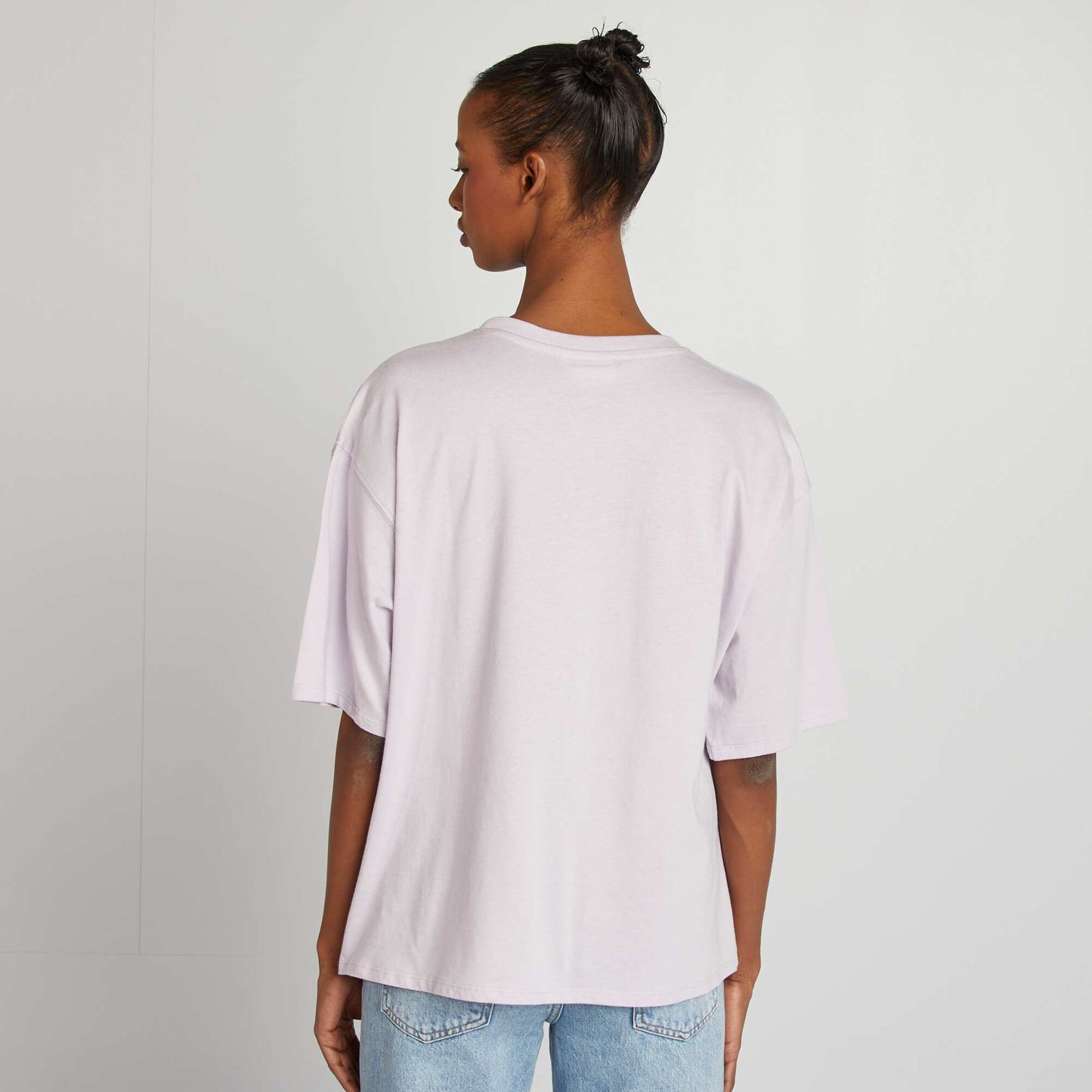 Camiseta estampada 'Hot Wheels' de manga corta PURPURA