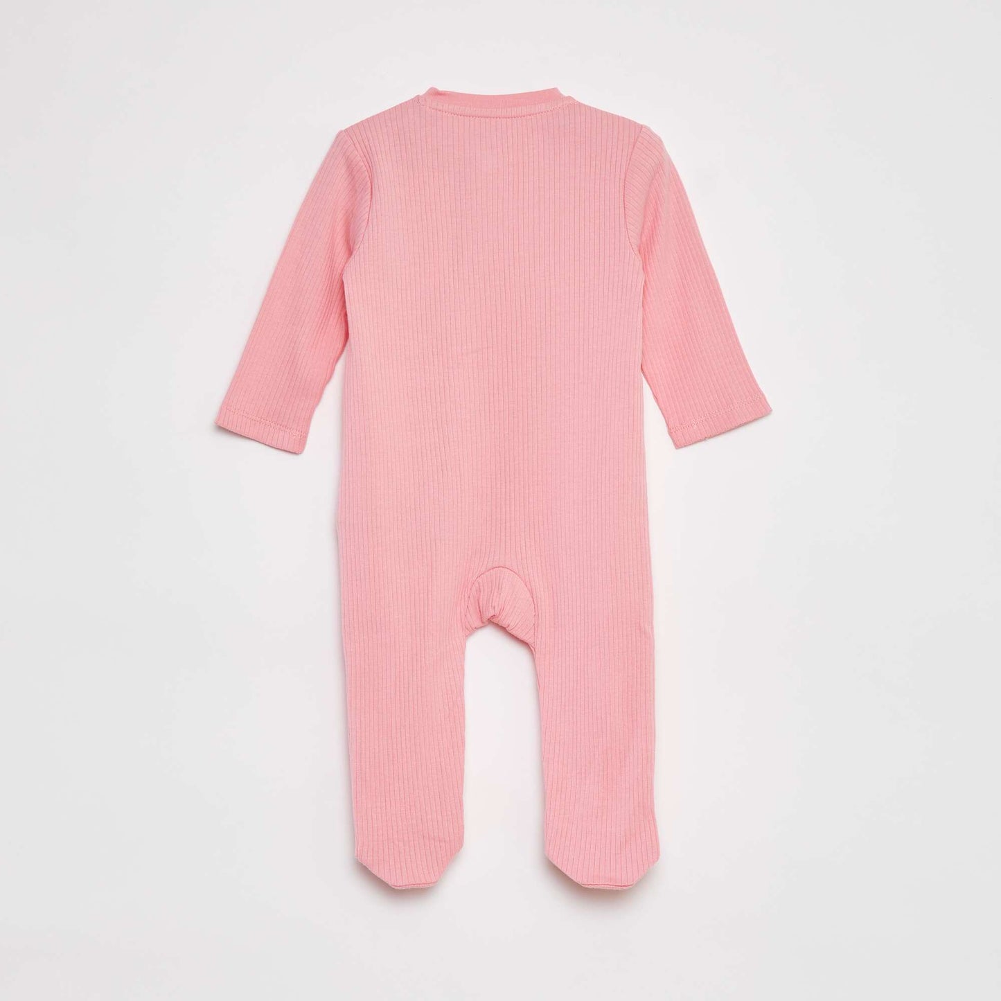 Pelele ligero de canalé ROSA