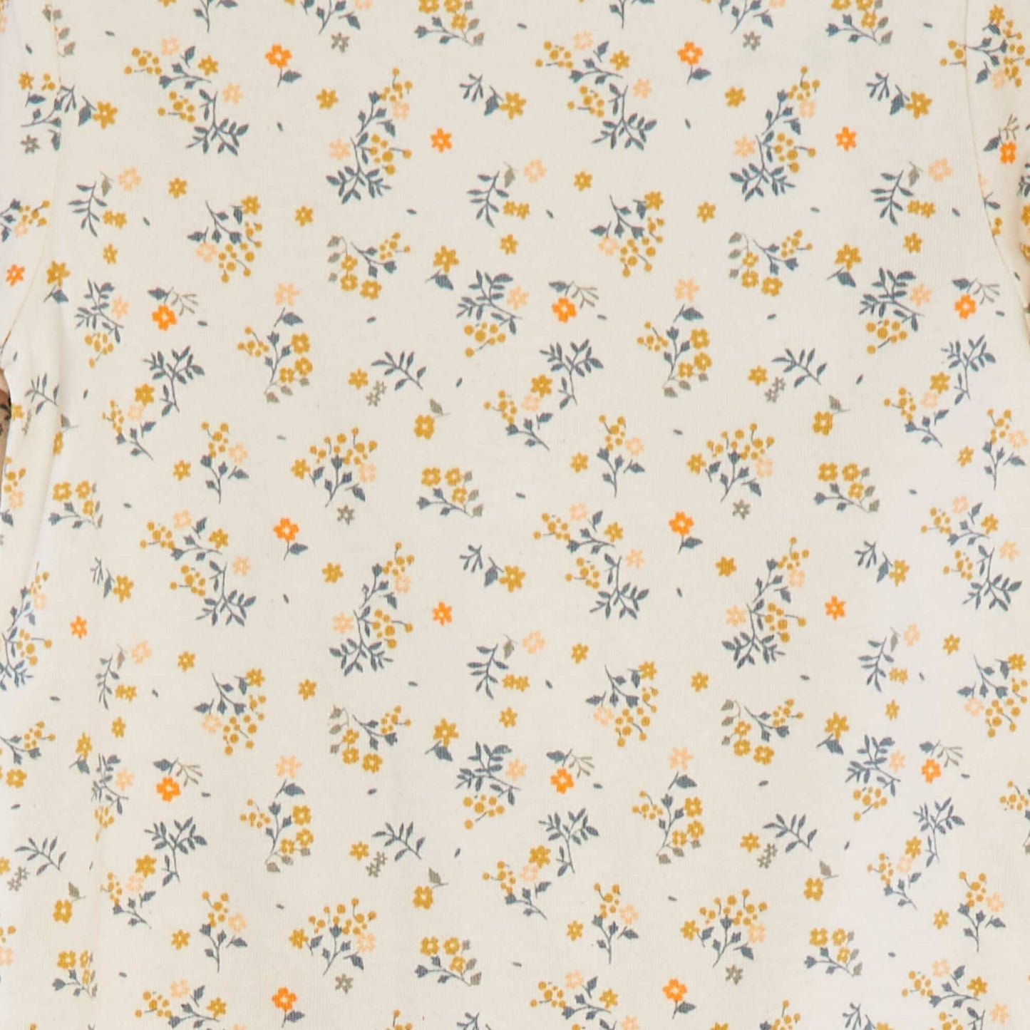 Pijama con pies estampado BLANCO