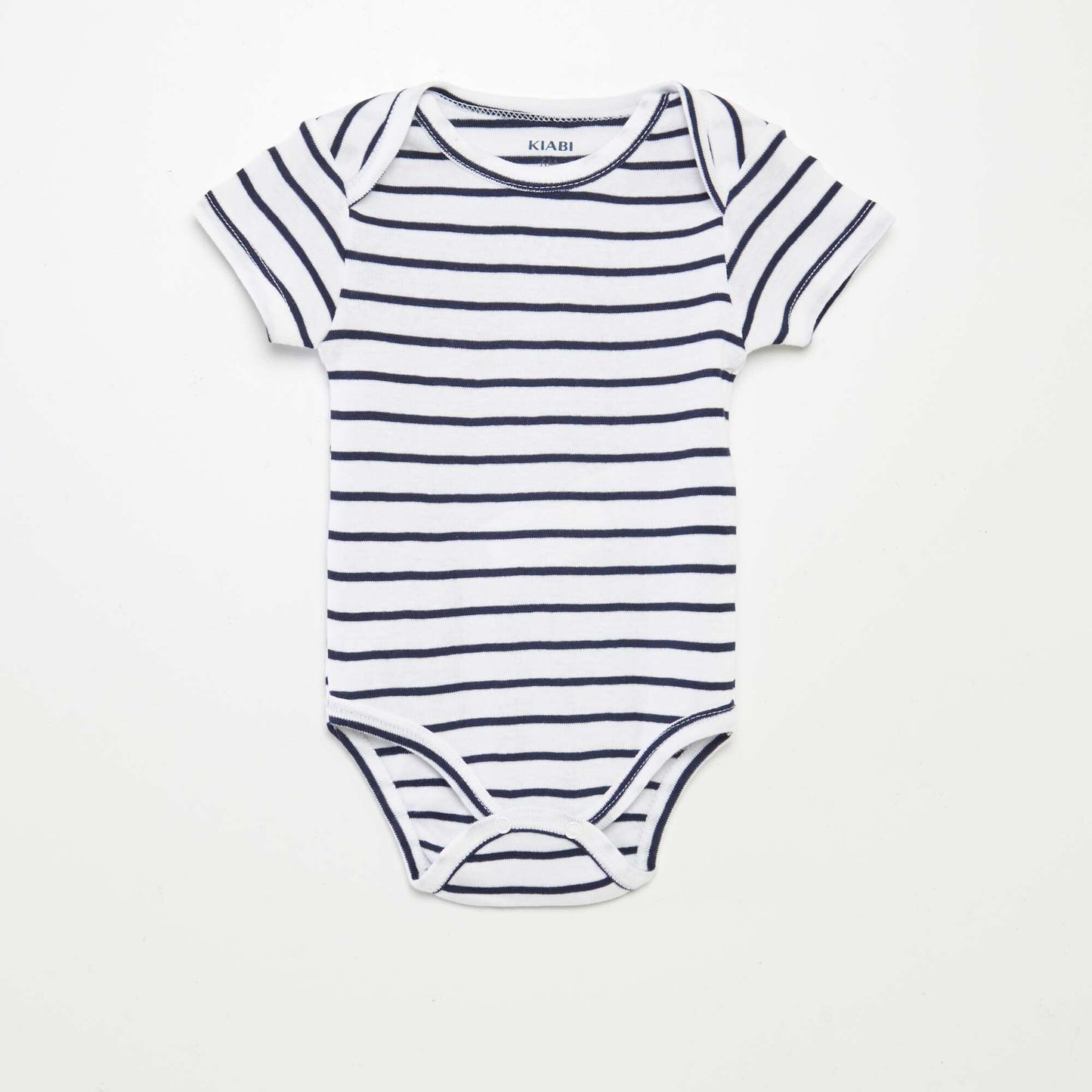 Bodies estampados de algodón - pack de 3 BLANCO