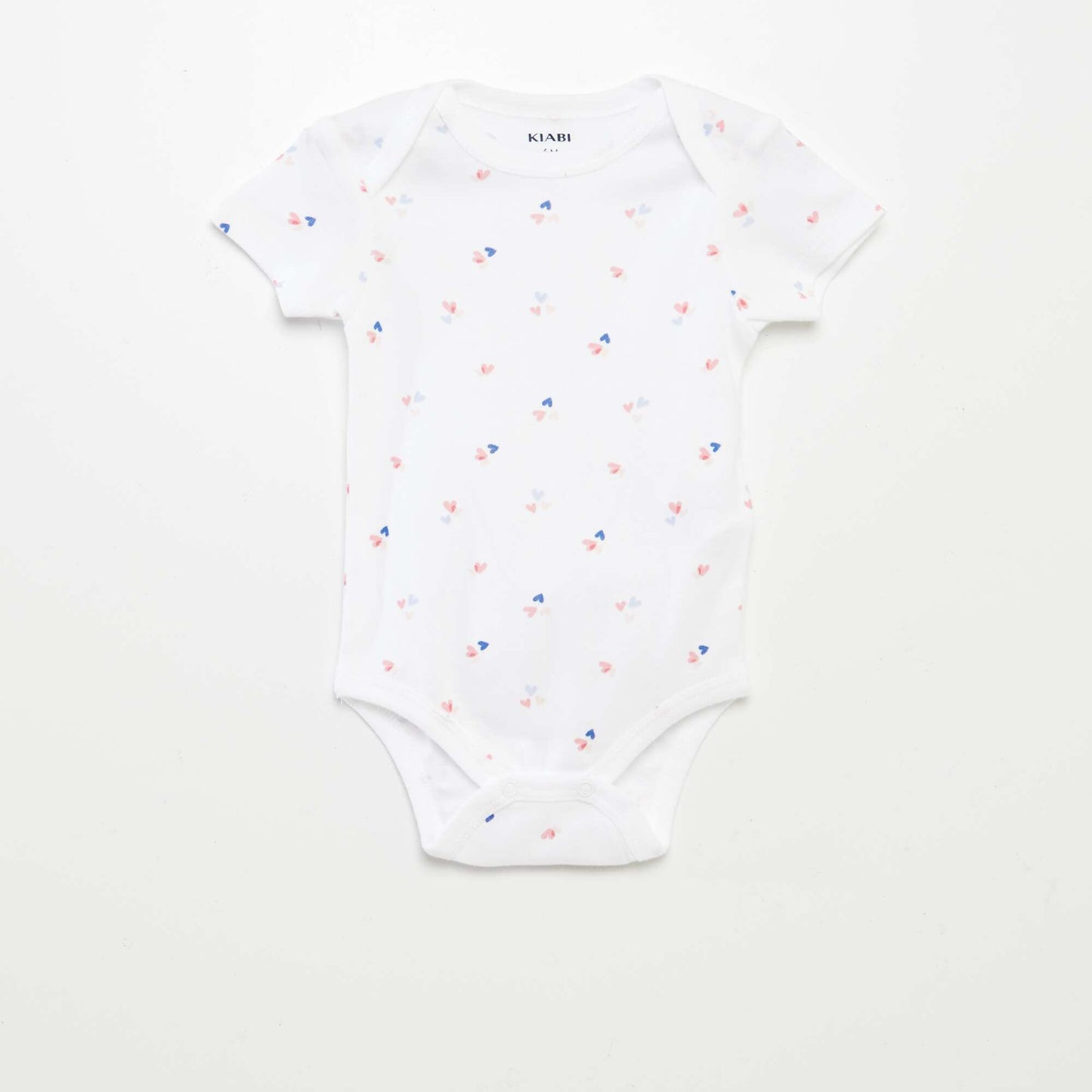 Bodies estampados de algodón - pack de 3 BLANCO