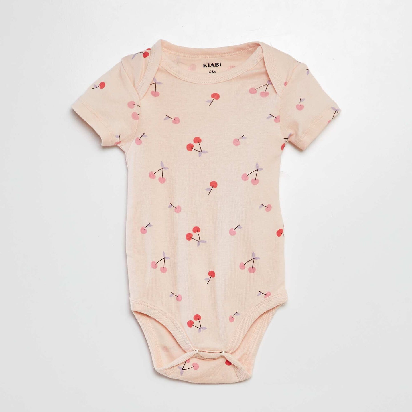 Bodies estampados de algodón - pack de 3 ROSA