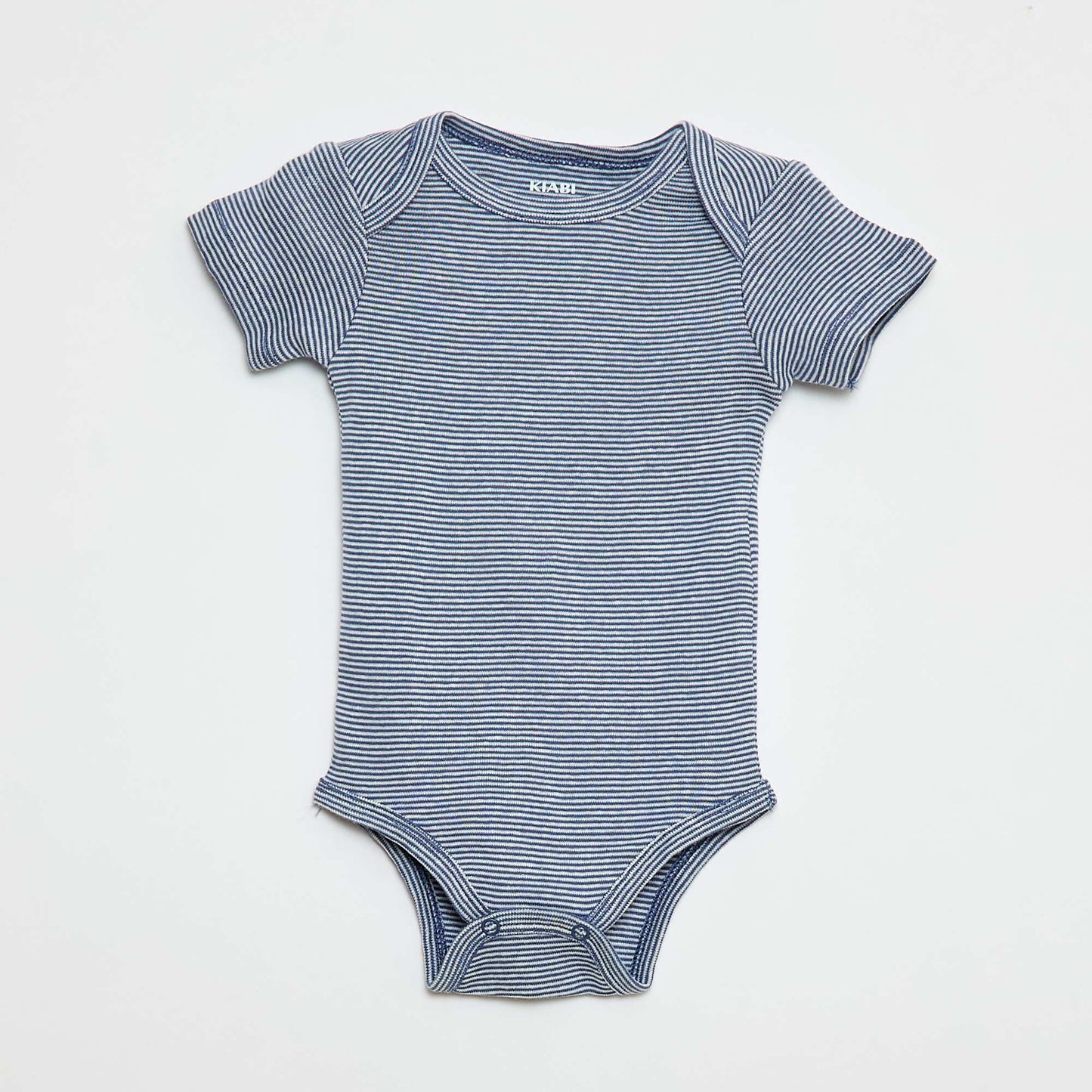 Bodies estampados de algodón - pack de 3 AZUL