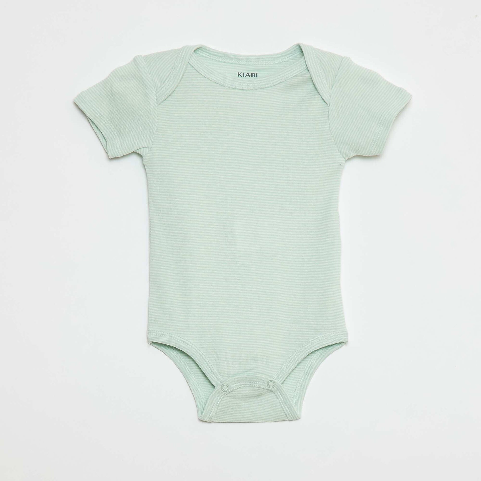 Bodies estampados de algodón - pack de 3 BLANCO