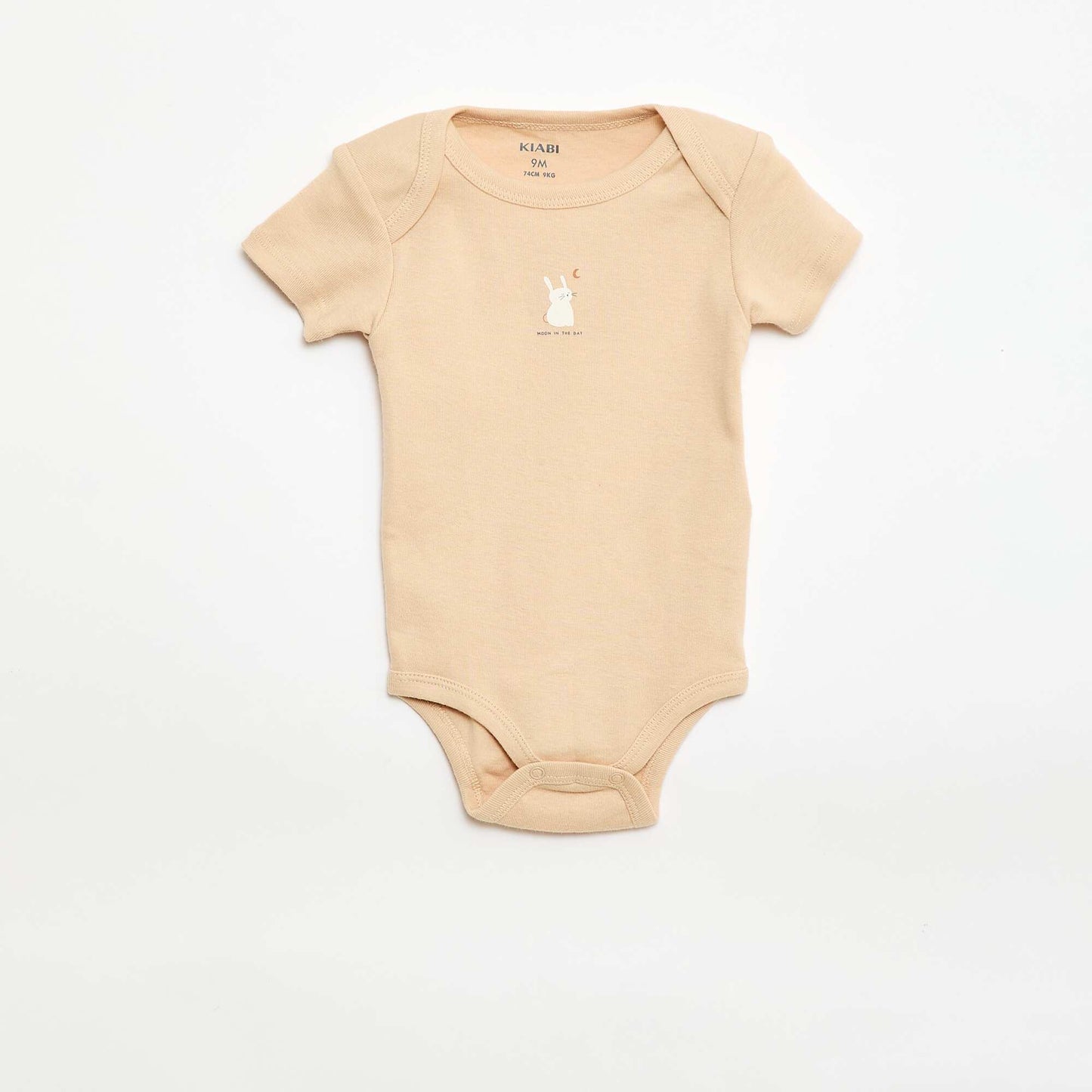 Bodies estampados de algodón - pack de 3 BEIGE