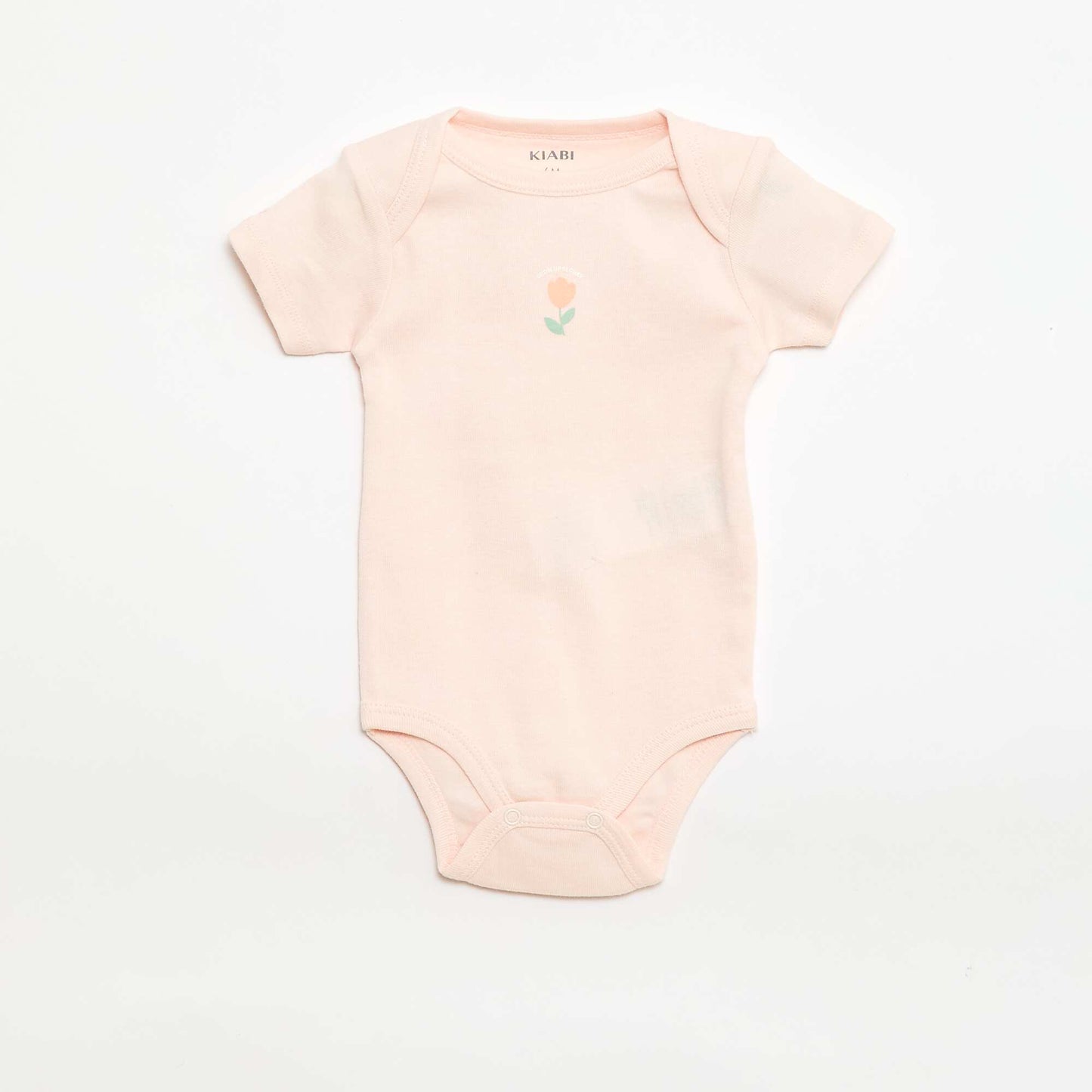 Bodies estampados de algodón - pack de 3 NARANJA