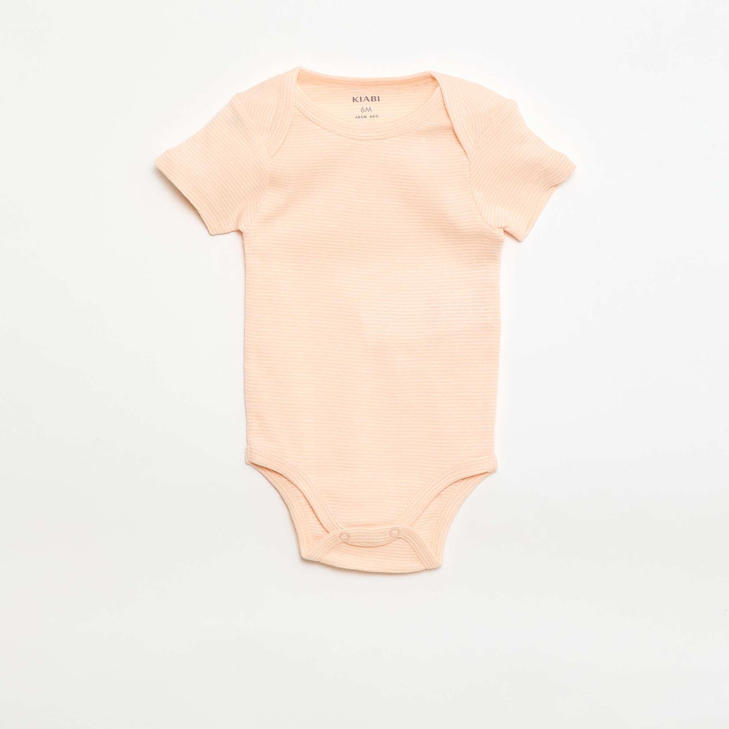 Bodies estampados de algodón - pack de 3 NARANJA