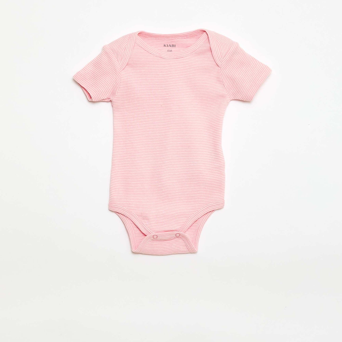 Bodies estampados de algodón - pack de 3 ROSA