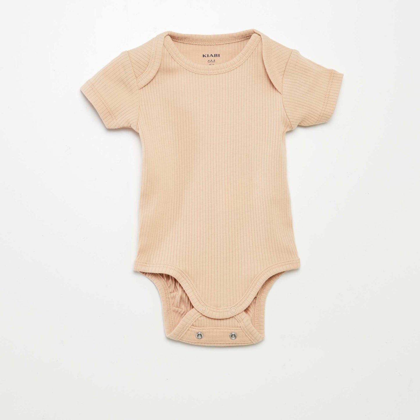 Bodis de punto liso  - Pack de 3 BEIGE