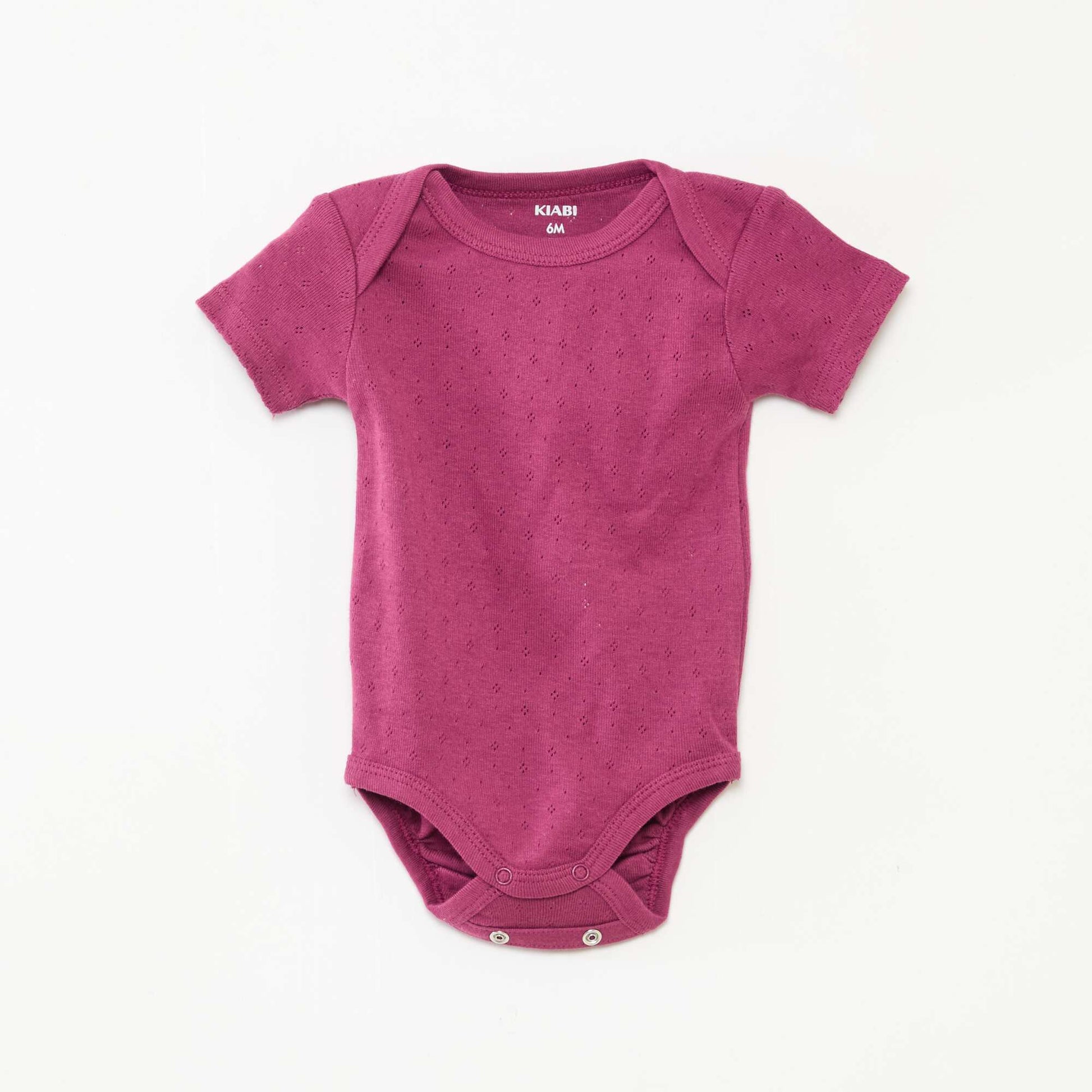 Bodies evolutivos de punto liso - Pack de 3 PURPURA