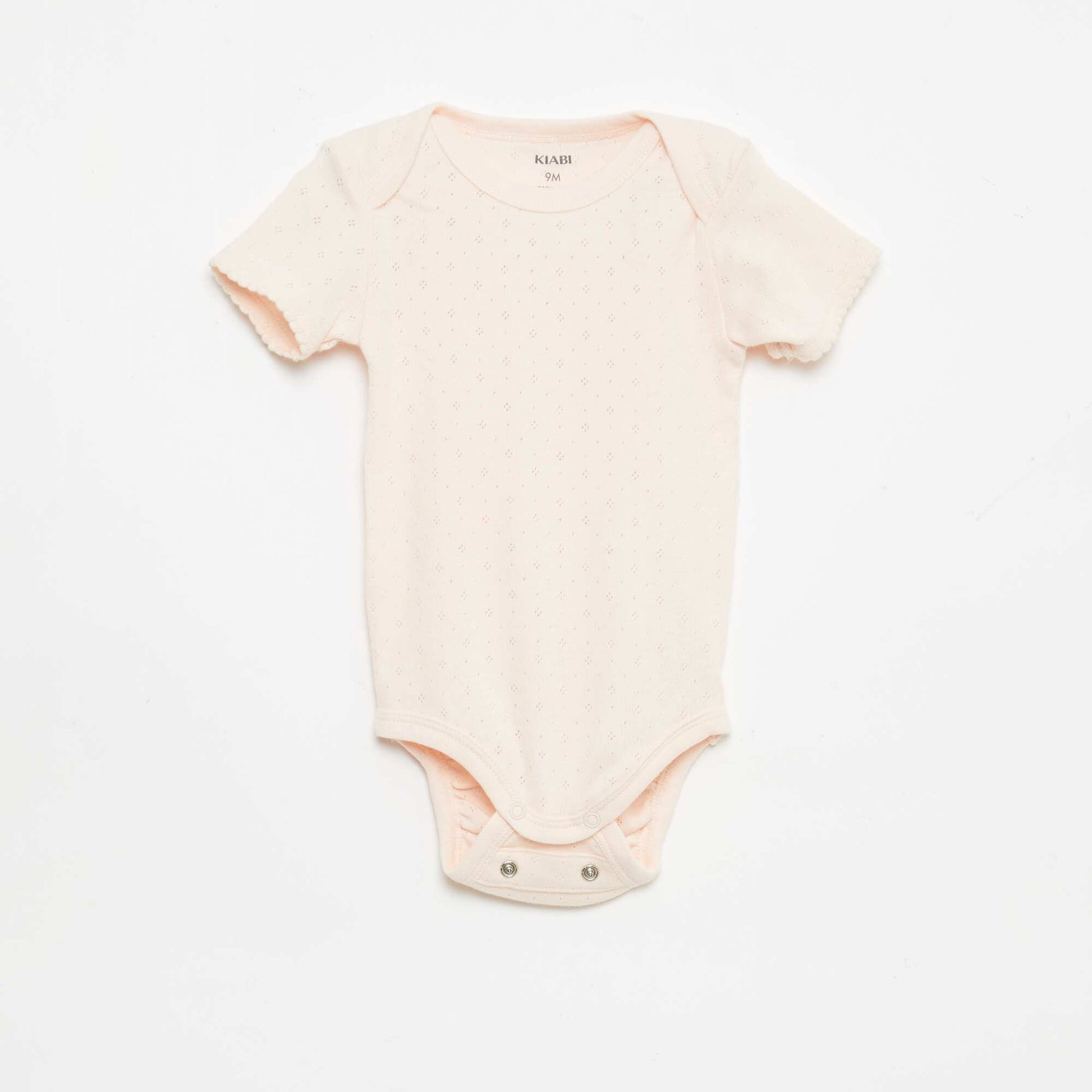 Bodie evolutivo de punto liso - Pack de 3 NARANJA