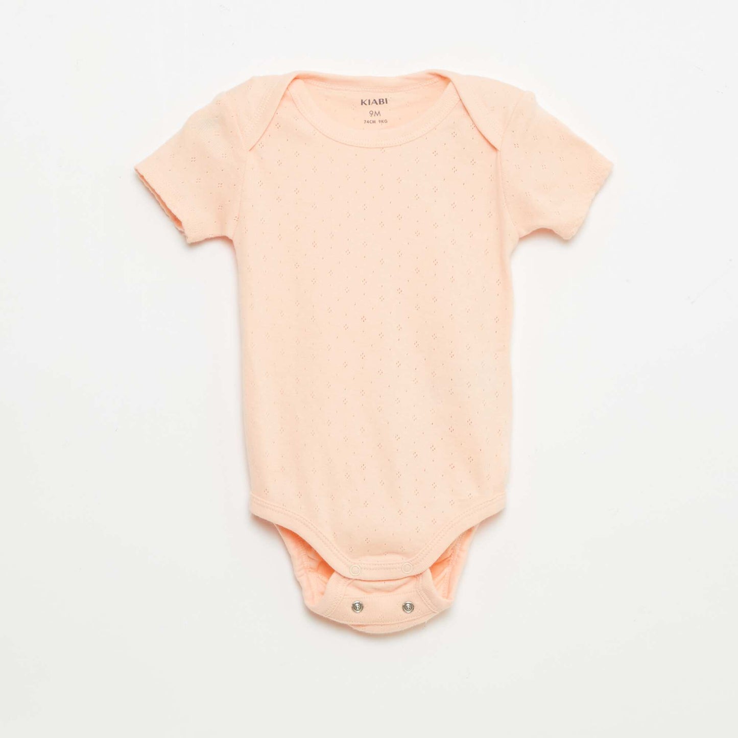 Bodie evolutivo de punto liso - Pack de 3 NARANJA