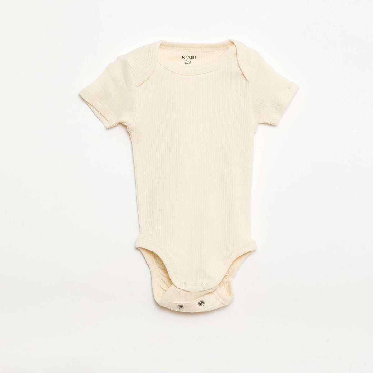 Bodie evolutivo de punto liso - Pack de 3 BEIGE