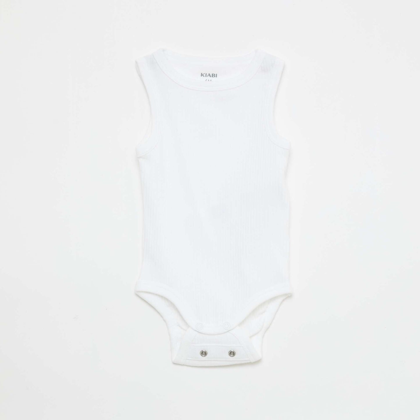 Pack de 3 bodies evolutivos de tirantes lisos BLANCO
