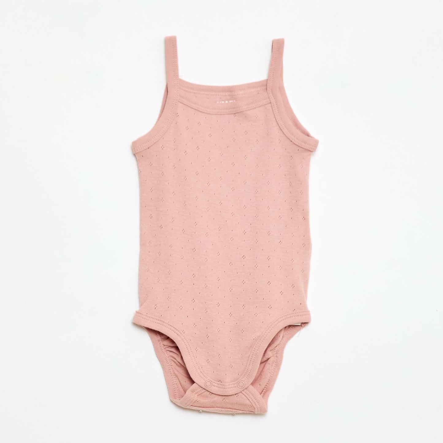 Bodies evolutivos de tirantes - pack de 3 ROSA