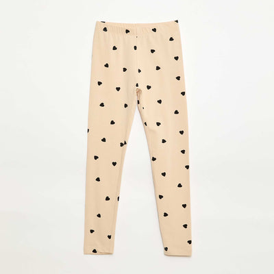 Legging largo de punto BEIGE