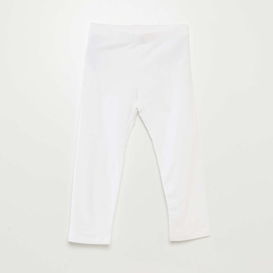Legging por debajo de las rodillas BLANCO