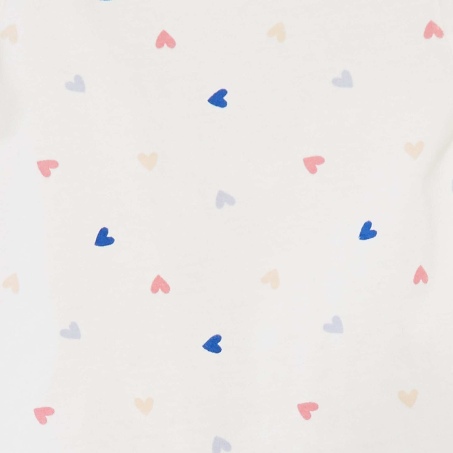 Pijama corto camiseta + short - 2 piezas BLANCO