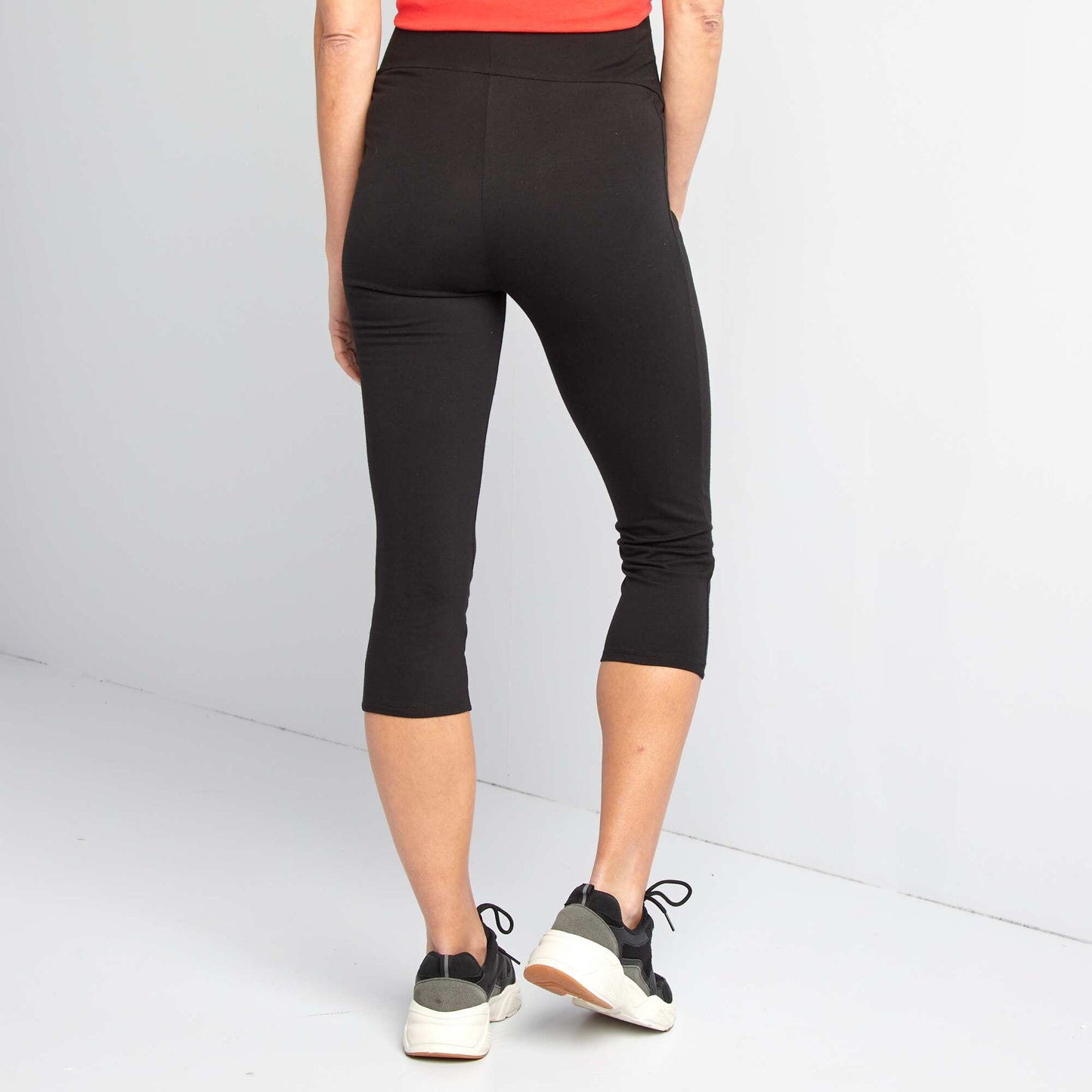 Legging maternidad corto 7/8 NEGRO