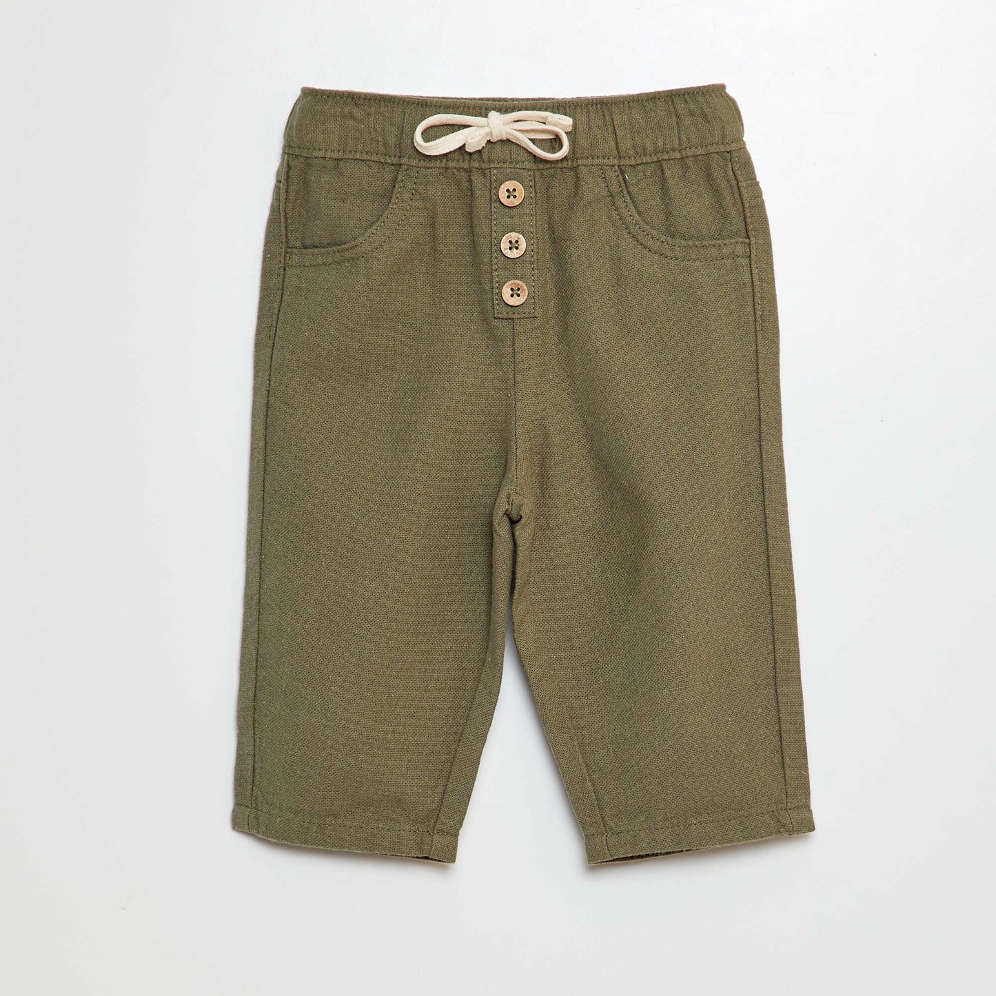 Pantalón relax fit VERDE