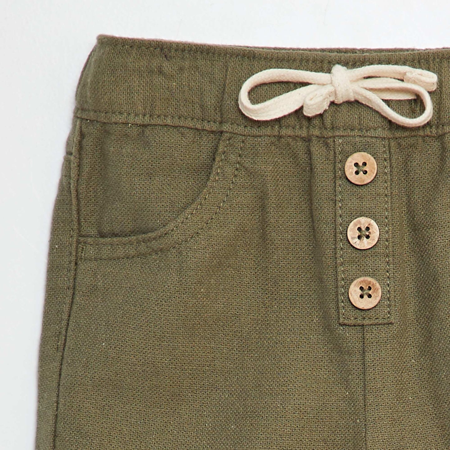 Pantalón relax fit VERDE