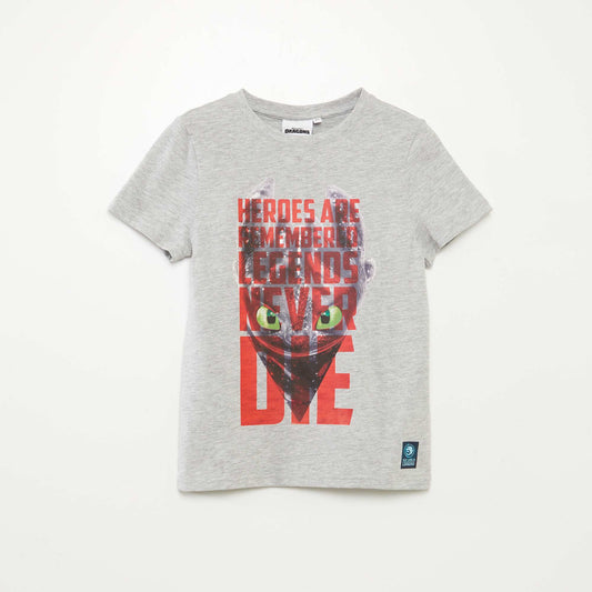 Camiseta 'Dragons' 'Universal' GRIS