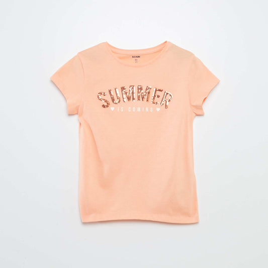 Camiseta con estampado de fantasía VERDE