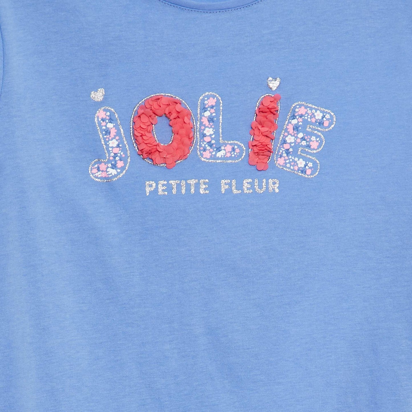 Camiseta con estampado de fantasía AZUL