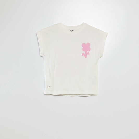 Camiseta estampada de manga corta - Grafik Edition BLANCO