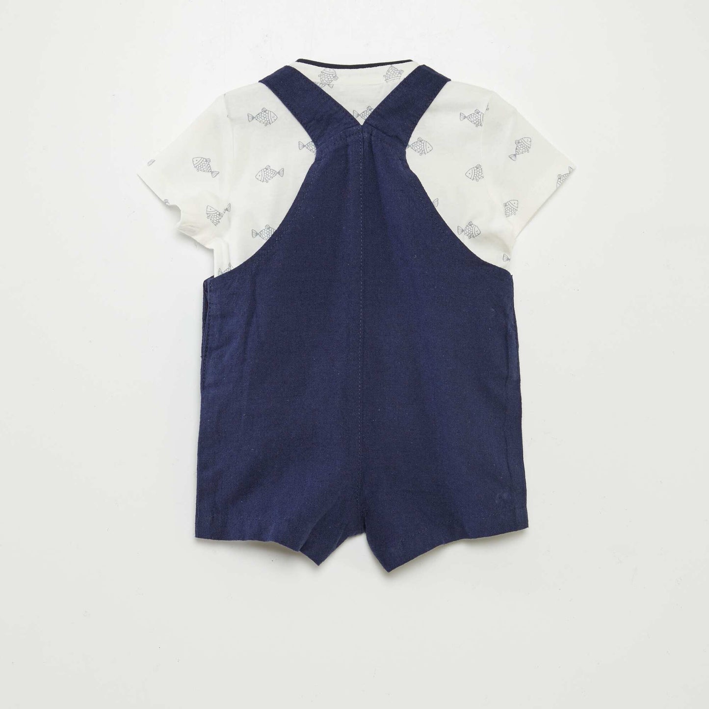Conjunto de enterito + camiseta - 2 piezas BLANCO