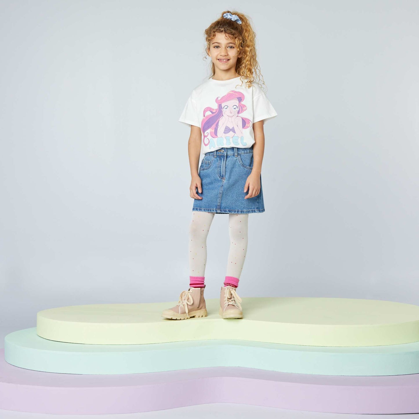 Camiseta 'Ariel' 'Disney' BLANCO