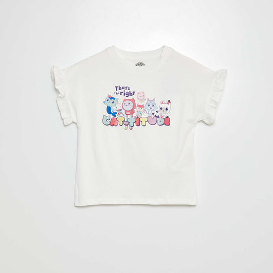 Camiseta 'La casa de muñecas de Gabby' BLANCO