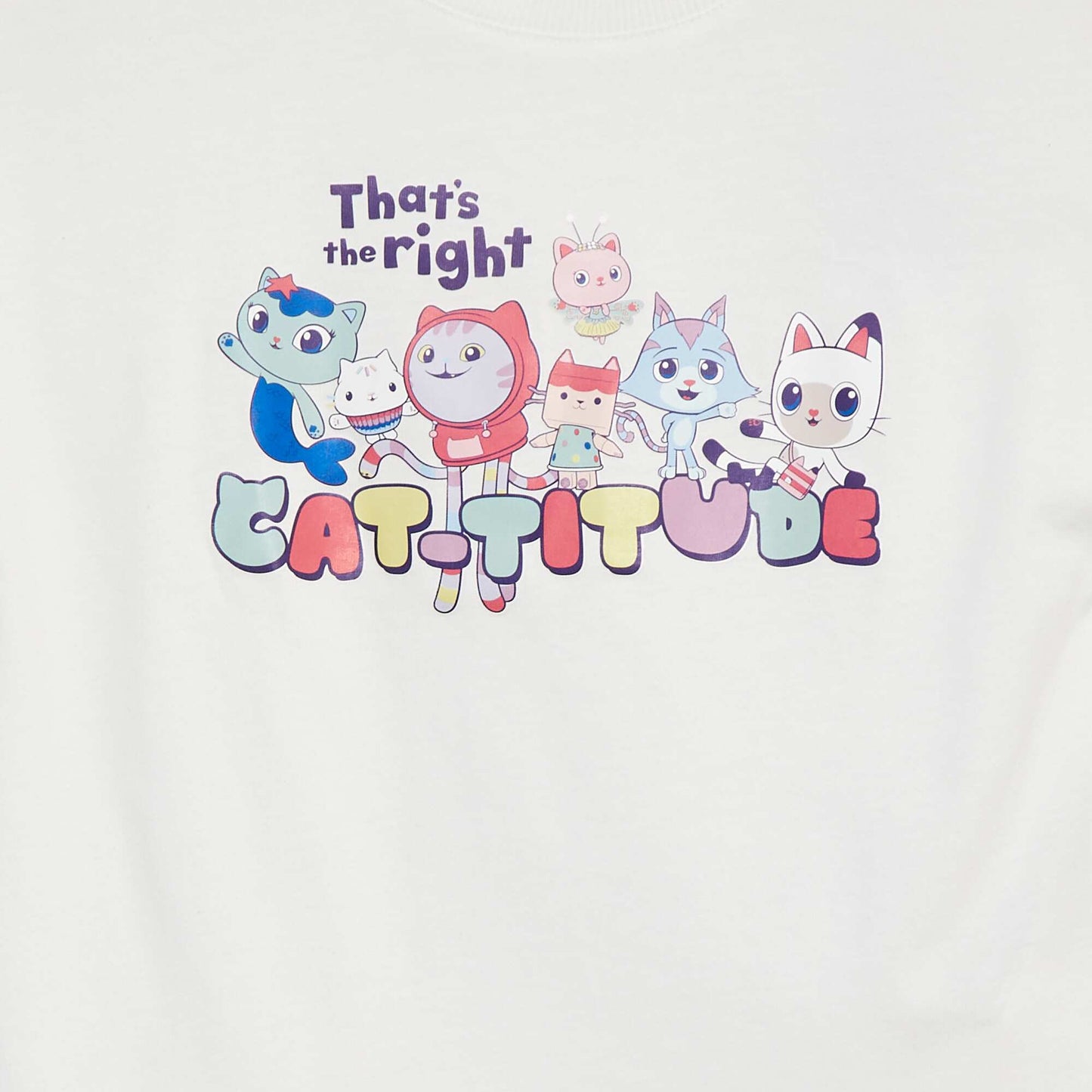 Camiseta 'La casa de muñecas de Gabby' BLANCO