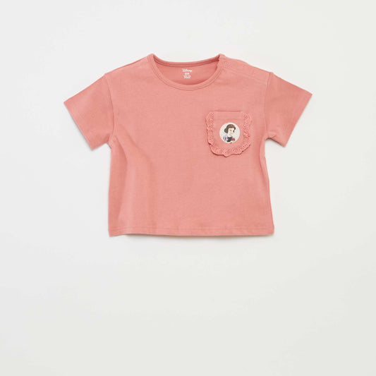 Camiseta estampada 'Blancanieves' ROSA