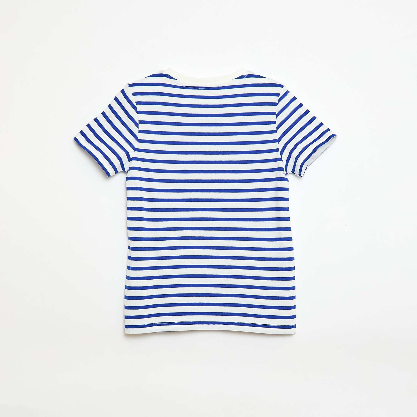 Camiseta estampada de manga corta AZUL