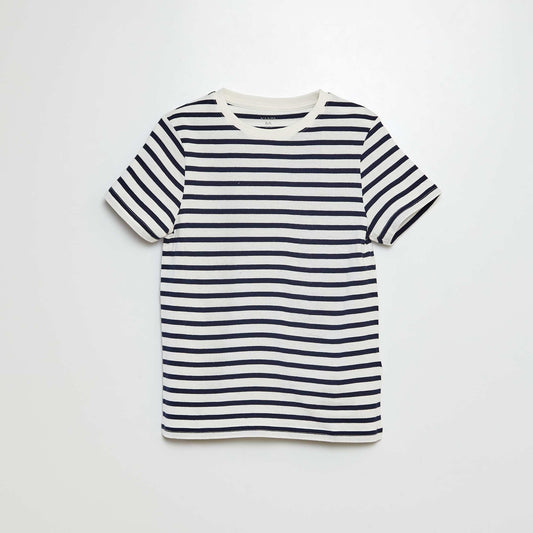 Camiseta estampada de manga corta BEIGE
