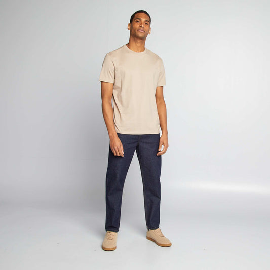 Jean tapered slim ahusado 5 bolsillos AZUL