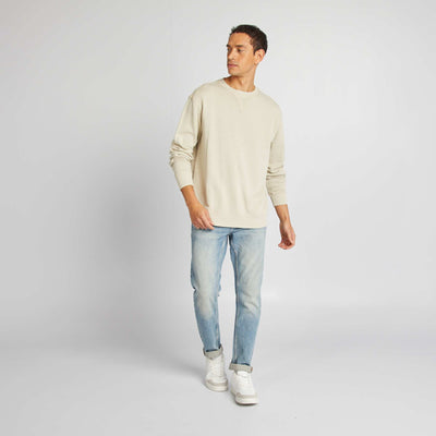 Jean de corte ajustado/slim fit AZUL