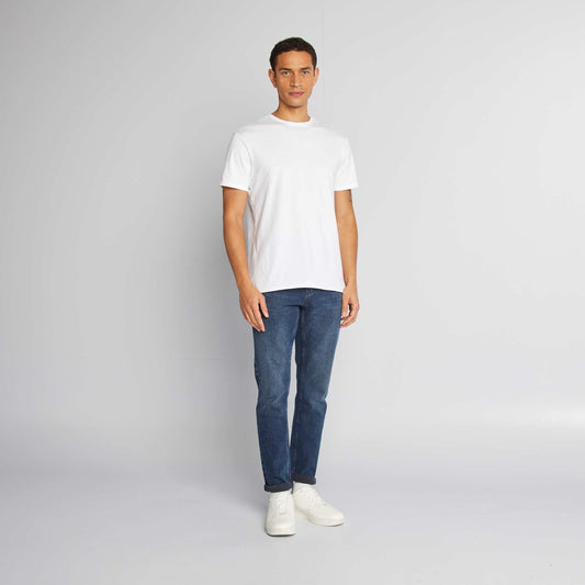 Jean de corte ajustado/slim fit AZUL