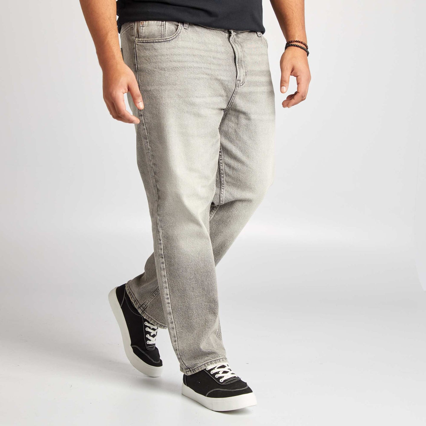 Jean relaxed fit GRIS