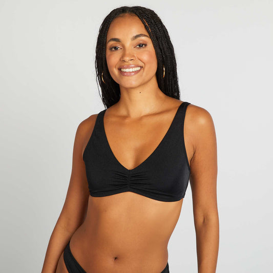 Sujetador de bikini brassière NEGRO