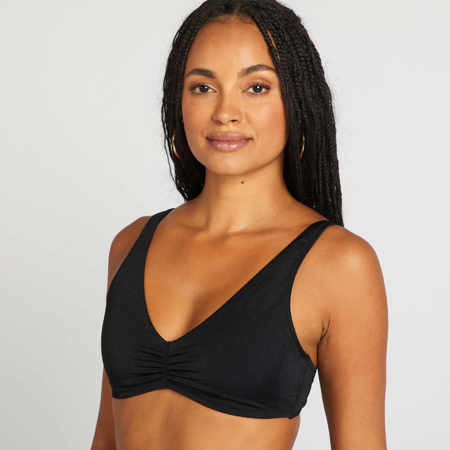 Sujetador de bikini brassière NEGRO