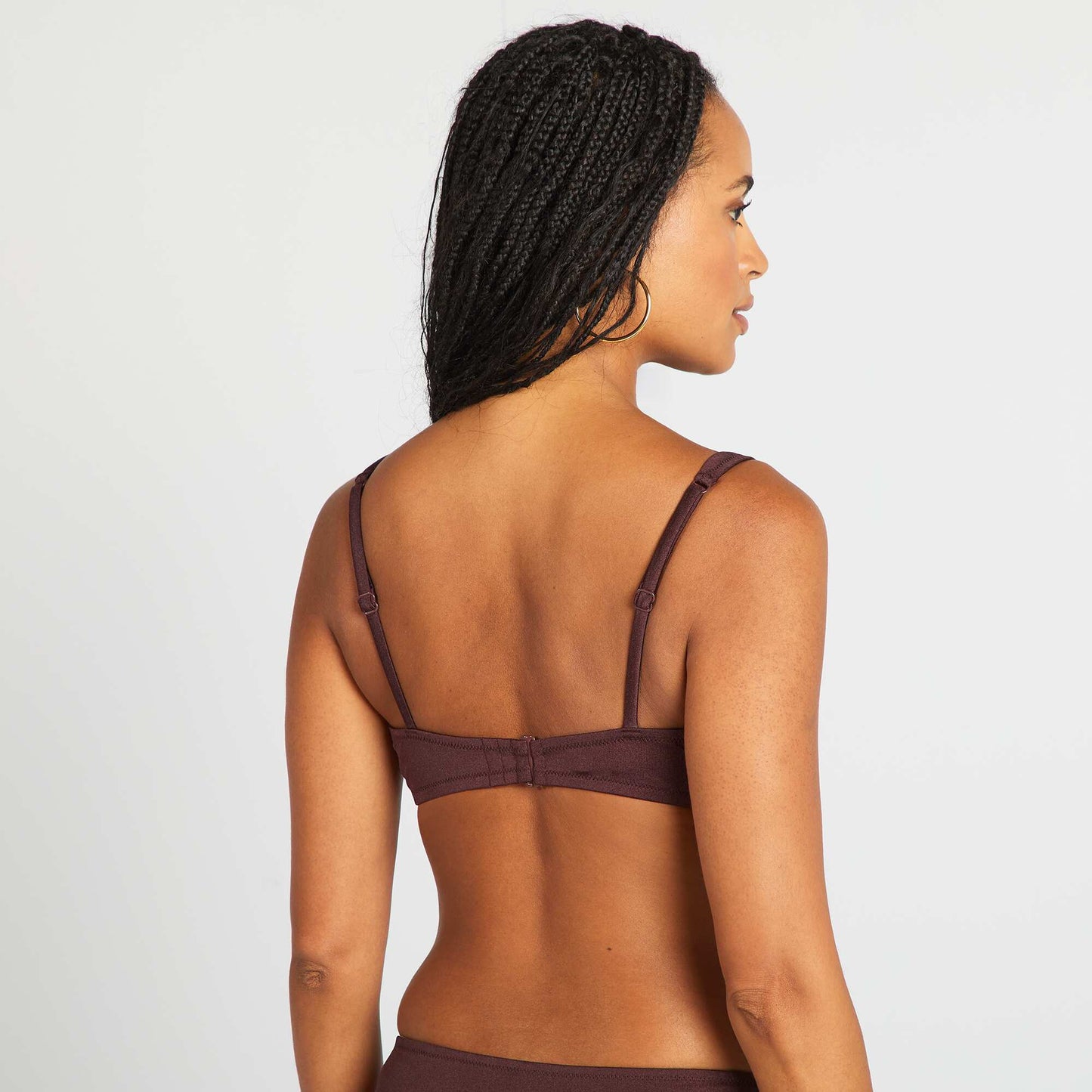 Sujetador de bikini brassière PURPURA