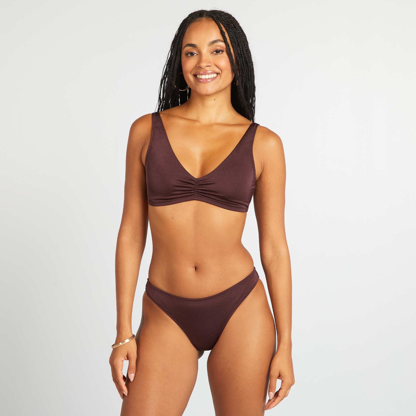 Braguita de bikini básica PURPURA