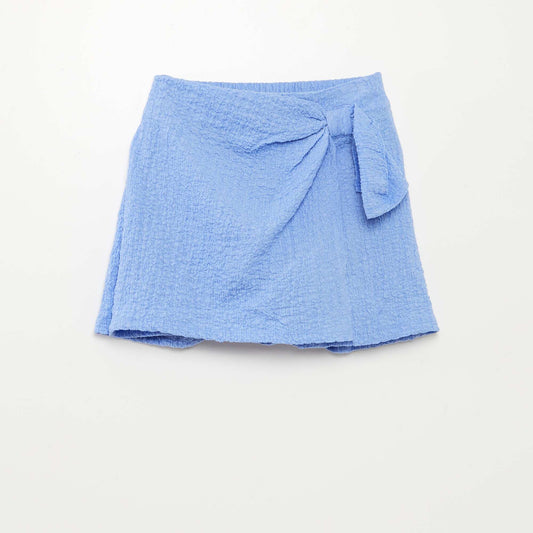 Falda pantalón corta AZUL